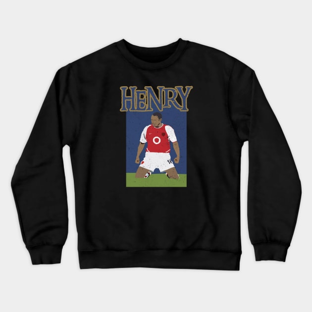 Thierry Henry Crewneck Sweatshirt by TerraceTees